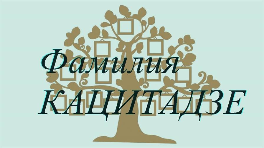 Фамилия КАЦИТАДЗЕ ; происхождение история и значение