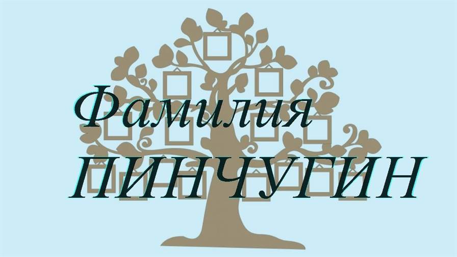 Фамилия ПИНЧУГИН ; происхождение история и значение