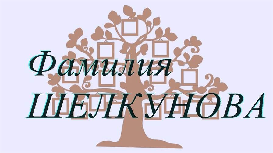 Фамилия ШЕЛКУНОВА ; происхождение история и значение