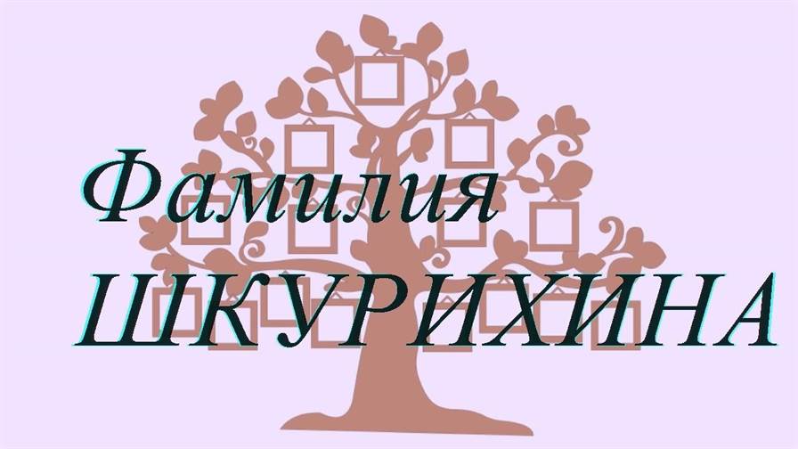 Фамилия ШКУРИХИНА ; происхождение история и значение