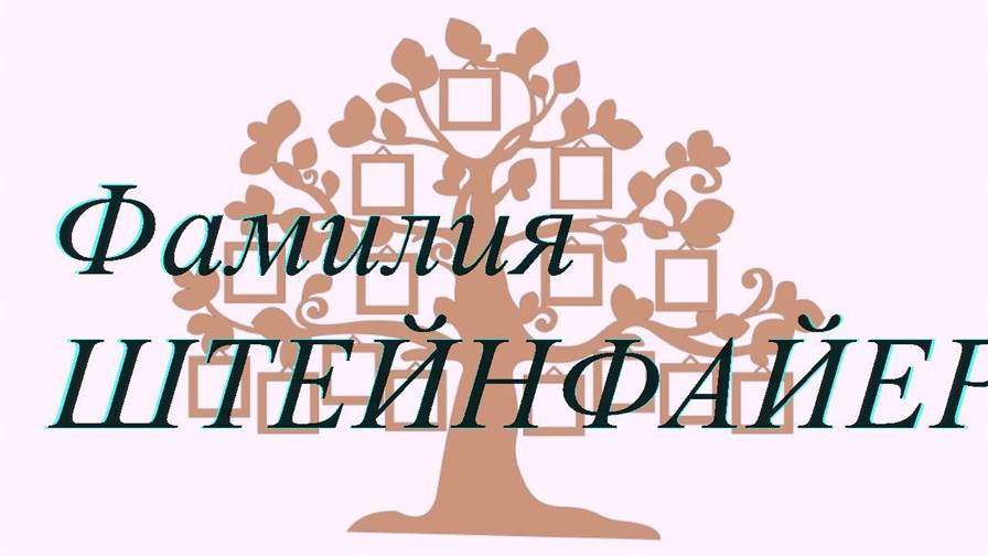 Фамилия ШТЕЙНФАЙЕР ; происхождение история и значение