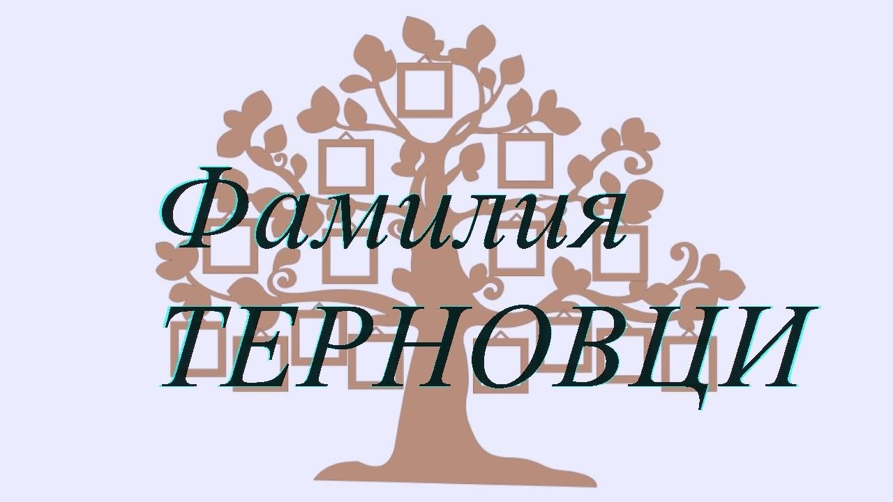 Фамилия ТЕРНОВЦИ ; происхождение история и значение