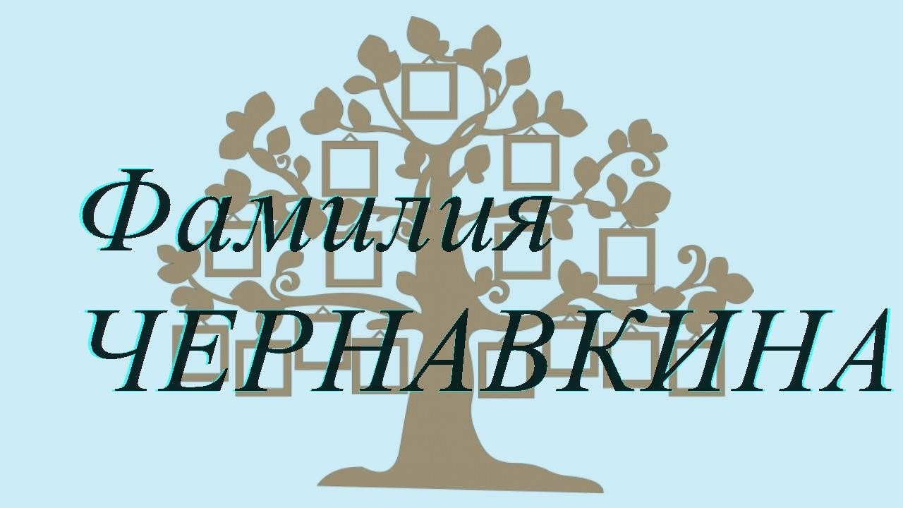 Фамилия ЧЕРНАВКИНА — происхождение история и значение