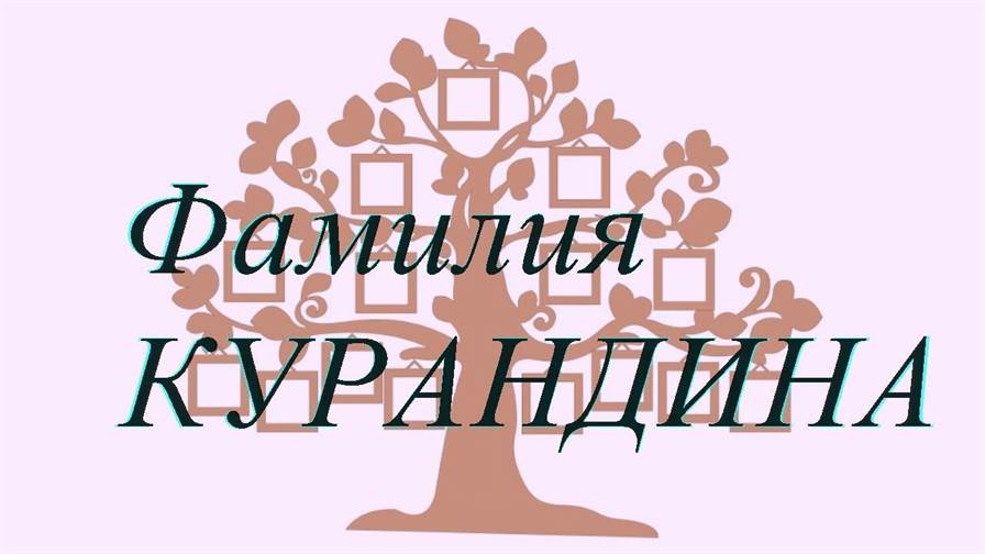 Фамилия КУРАНДИНА — происхождение история и значение